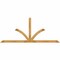 Ekena Millwork Richland Rough Sawn Timber Gable Bracket, Western Red Cedar, 108"W x 45"H x 4"D x 4"F, 10/12 Pitch GBW108X45X0404RIC00RWR - alternate 1